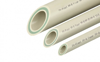 Труба Ø32х5.4 PN20 комб. стекловолокно FV-Plast Faser (PP-R/PP-GF/PP-R) (40/4)