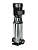 Вертикальный многоступенчатый насос Hydroo VF15-16R 1500 T 4069 5 2 IE3