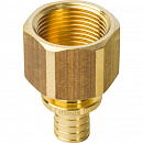 Переходник с внутренней резьбой 20xG 1/2" для труб из сшитого полиэтилена аксиальный STOUT с доставкой в Волгоград