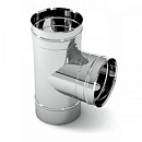 Тройник одностенный дымоходный 90 градусов D-140 мм из нержавеющей стали Прок с доставкой в Волгоград