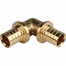 Угольник 90° 32 для труб из сшитого полиэтилена аксиальный STOUT по цене 1437 руб.