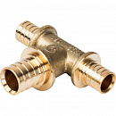 Тройник переходной 20x25x20 для труб из сшитого полиэтилена аксиальный STOUT с доставкой в Волгоград